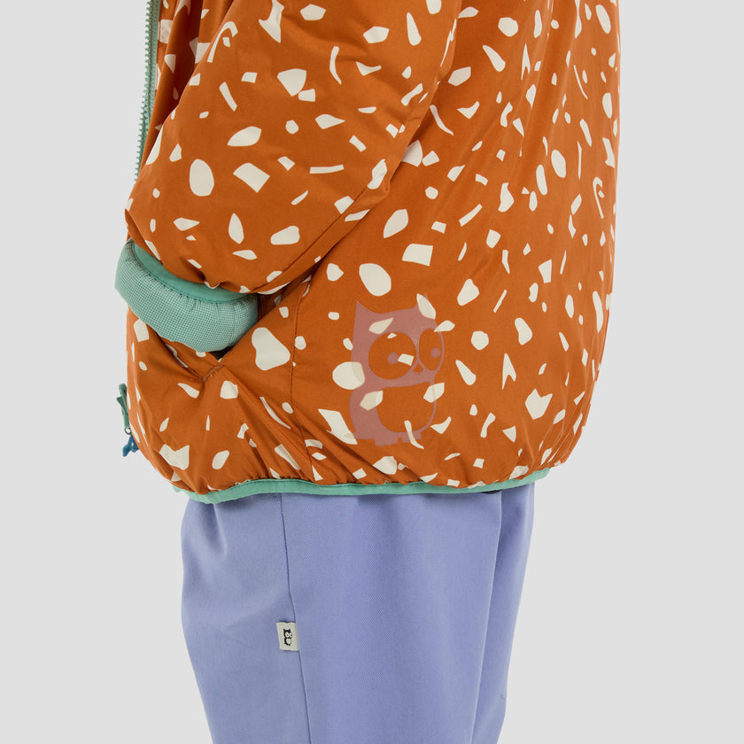 TEMPLATE-Glow wendbare PrimaLoft Jacke