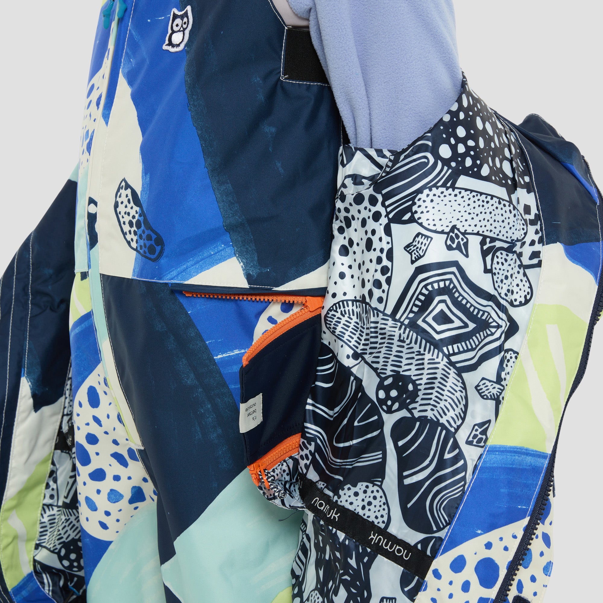 Rain Jacket Namuk Regenjacke Kinder Regenjacke Blau Wasserdicht