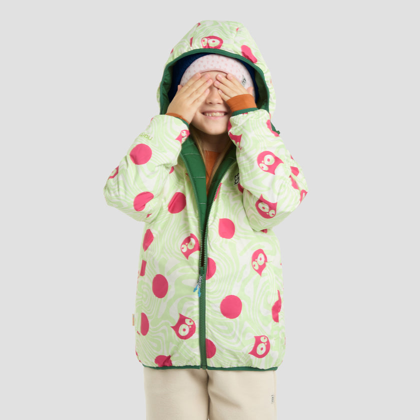 TEMPLATE-Glow wendbare PrimaLoft Jacke 