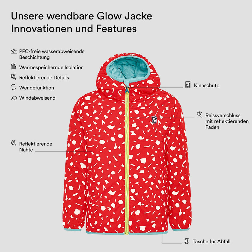 TEMPLATE-Glow wendbare PrimaLoft Jacke 