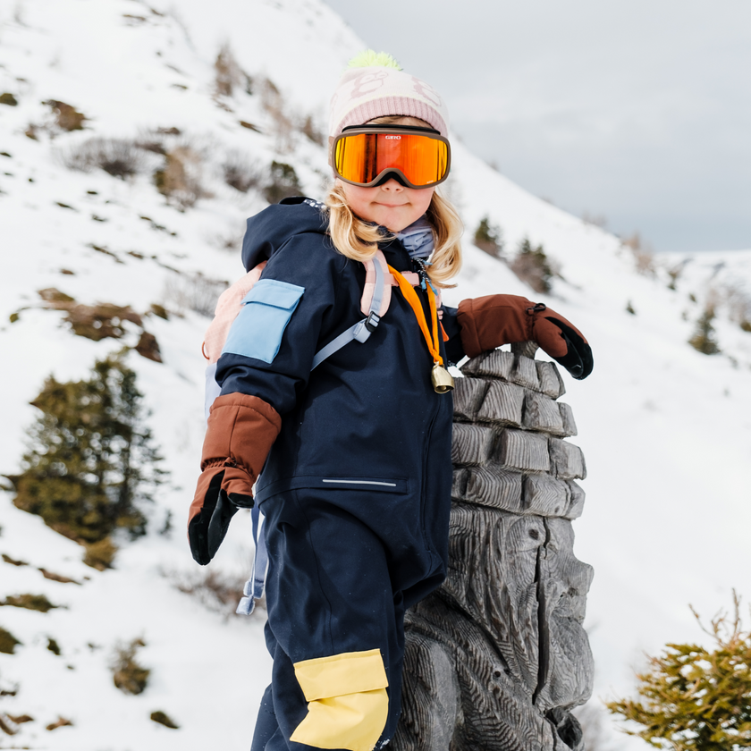 Kinderhandschuhe braun | Statement Handschuhe, warm